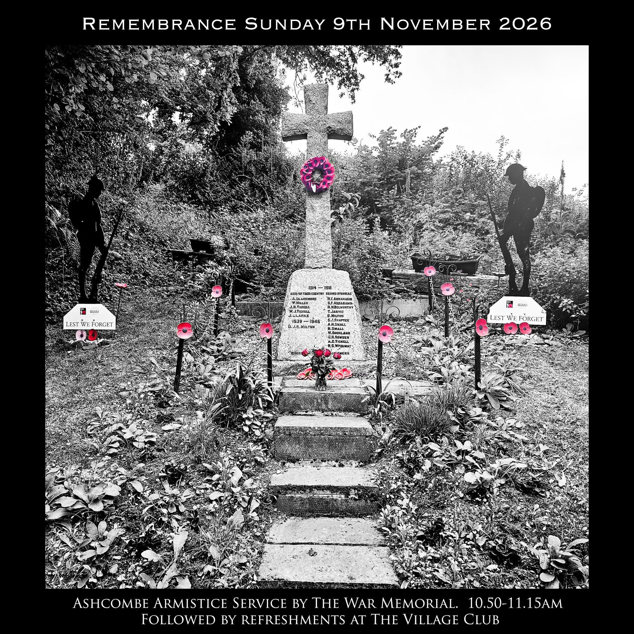Rembrance Sunday 2026