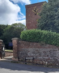 Picture of St James church at junction of Daimonds Lane and Bitton Park Road